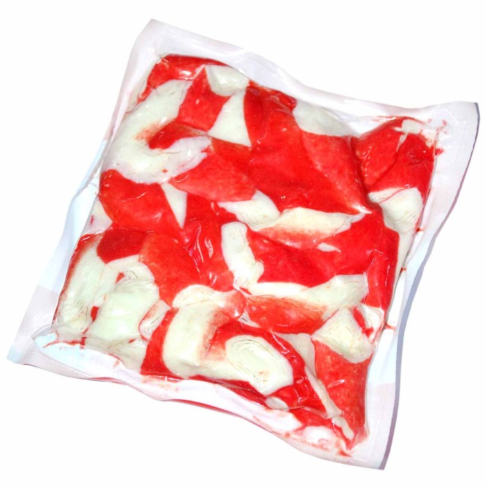 Мясо крабовое Крабия имитация 200гр м/у