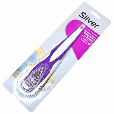 Щетка обувная Silver для замша,нубука 4-х стороняя