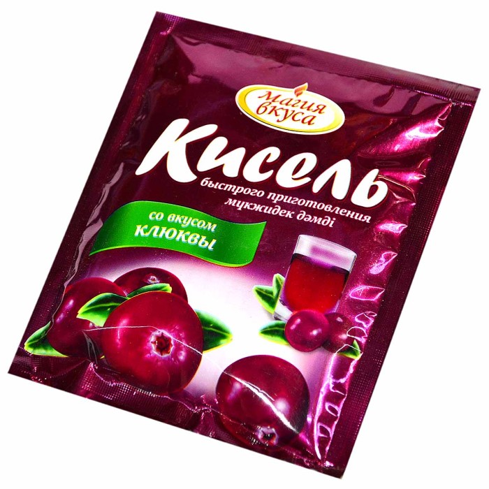 Кисель Магия вкуса клюквенный 90гр м/у