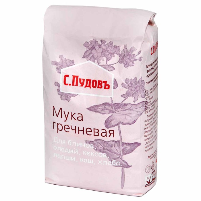 Мука С.Пудовъ гречневая 400 гр м/у