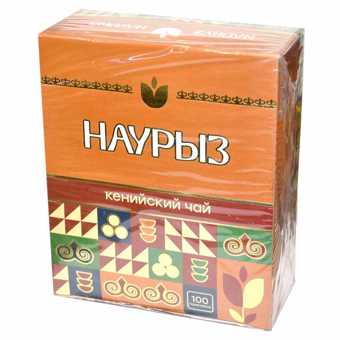 Чай Наурыз Кения черный пакетир 100*2гр к/у