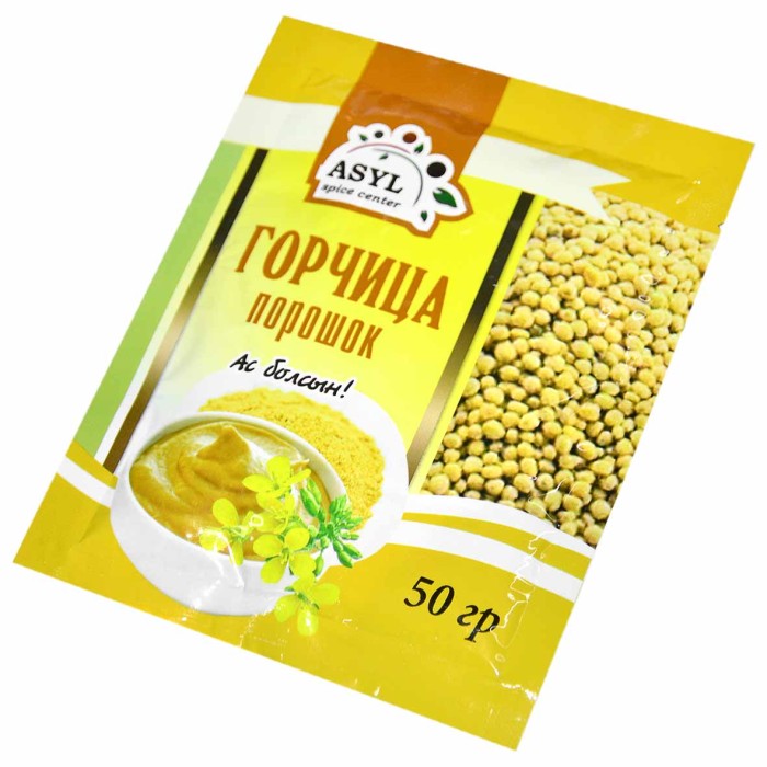 Порошок горчичный Asyl 50гр м/у