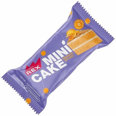 Мини-тортик протеиновый ProteinRex Апельсиновый тортик 40гр м/у
