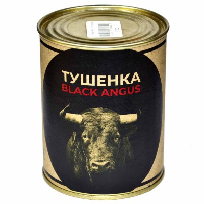 Тушенка Meat Jagger Black Angus из говядины 330гр ж/б
