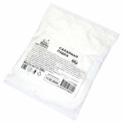 Пудра сахарная Перчес 200гр м/у