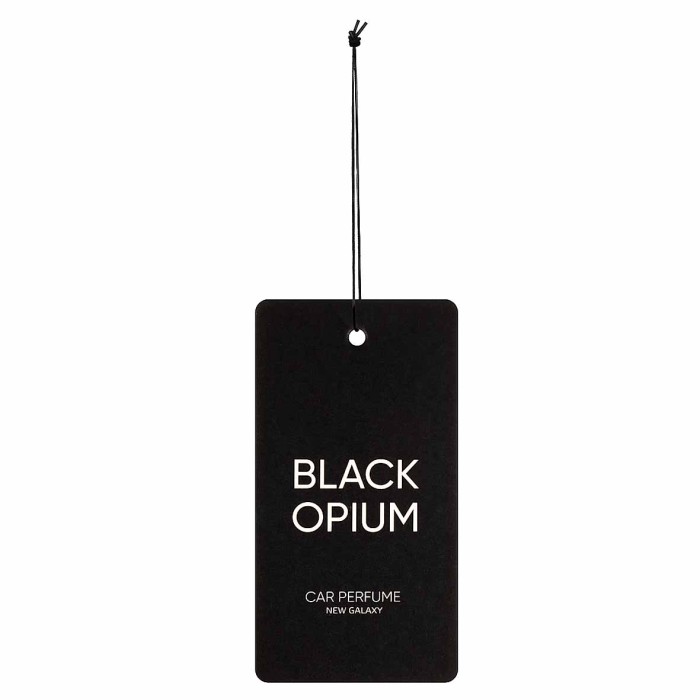 Ароматизатор New Galaxy Perfume Black Opium бумажный арт794-672