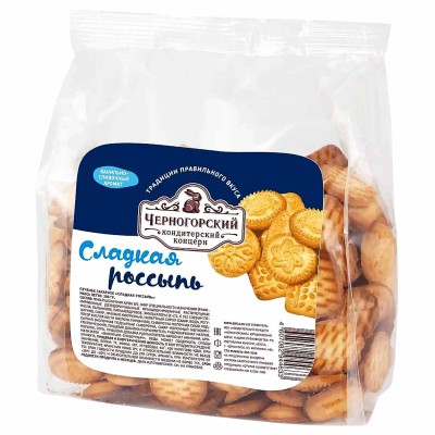 Печенье Черногорский Сладкая россыпь 300гр м/у