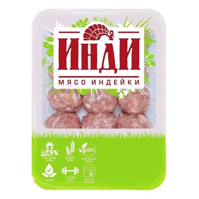 Фрикадельки из индейки Морозовская птицефабрика замор
