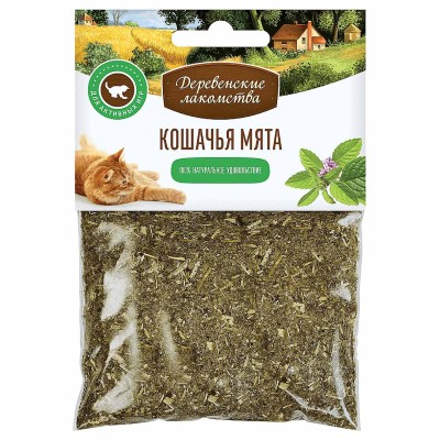 Мята для кошек Деревенские лакомства 15гр м/у
