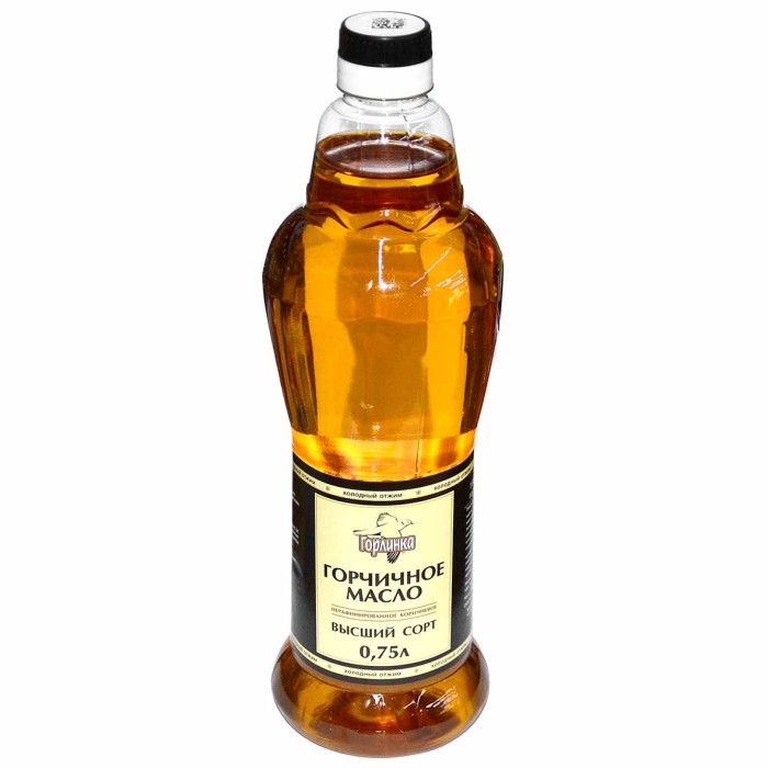 Масло горчичное Горлинка 750мл пэт