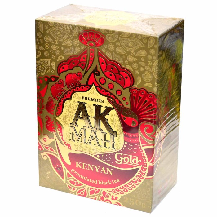 Чай Акман Gold Premium Кения черный 250гр к/у