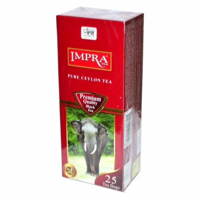 Чай Импра Королевский черный красная пачка 25*2гр к/у