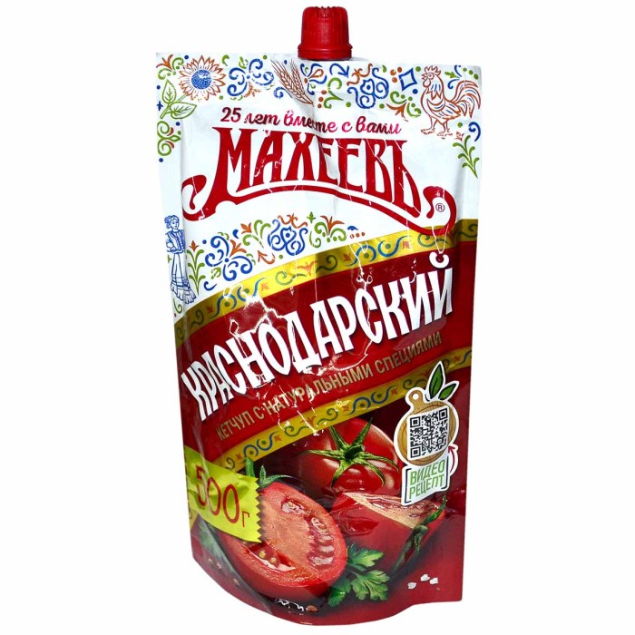 Кетчуп Махеевъ Краснодарский 500гр д/п