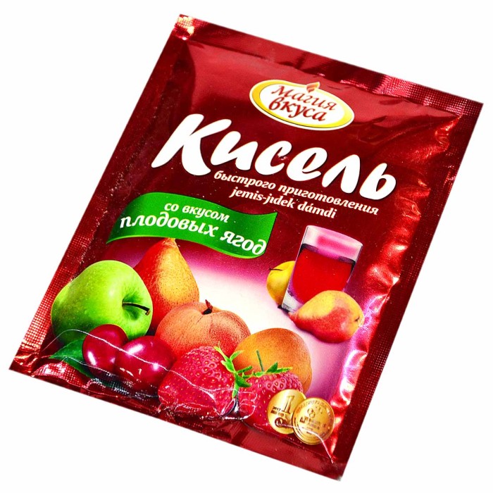 Кисель Магия вкуса плодово-ягодный 90гр м/у