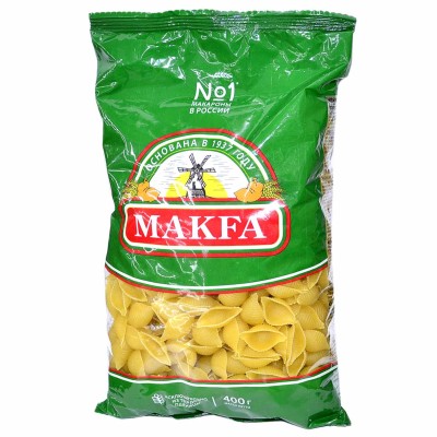 Макароны Макfа ракушки 400гр м/у