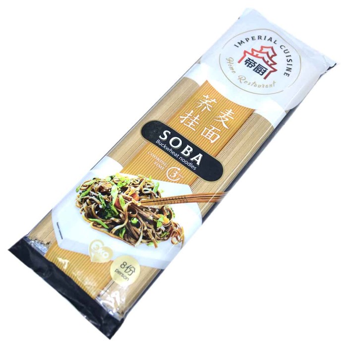 Лапша Imperial Cuisine гречневая соба в пучках 400гр м/у
