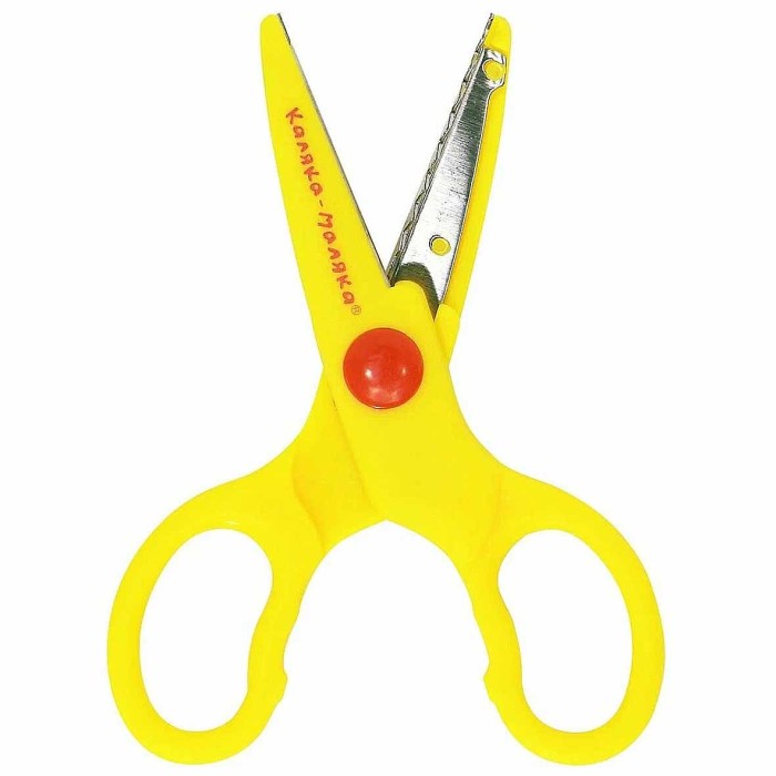 Ножницы Каляка-маляка Зиг-заг детские фигурные 135мм артН3КМ135 к/у