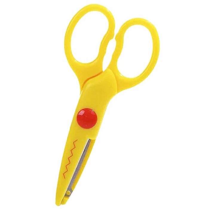 Ножницы Каляка-маляка Зиг-заг детские фигурные 135мм артН3КМ135 к/у