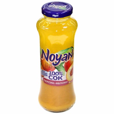 Сок Noyan персик-яблоко 0,25л ст/б