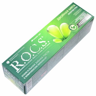 Паста зубная R.O.C.S Двойная мята 74гр к/у