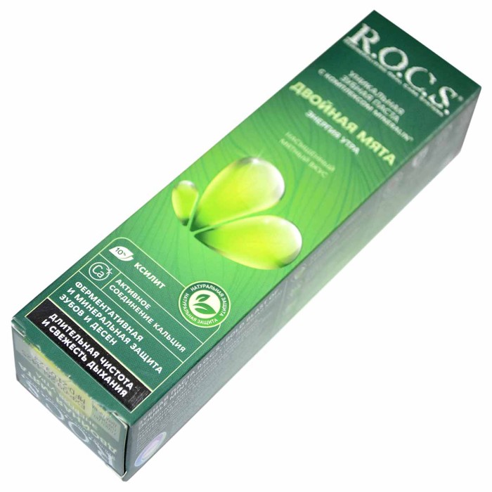 Паста зубная R.O.C.S Двойная мята 74гр к/у