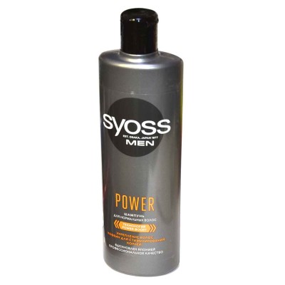Шампунь для волос Syoss Men Power 450мл пэт