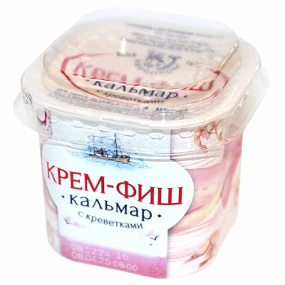 Крем-фиш Европром кальмар с креветкой 150гр пэт