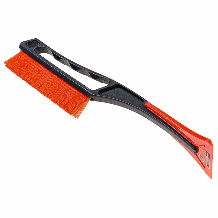 Щетка NG для уборки снега со скребком 42см арт775-062