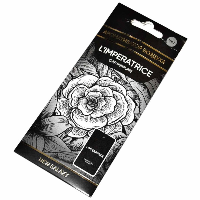 Ароматизатор New Galaxy Perfume L'Imperatrice бумажный арт794-673