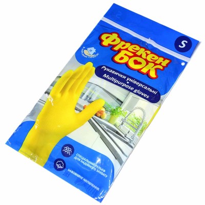 Перчатки Фрекен Бок резиновые универсальные S м/у