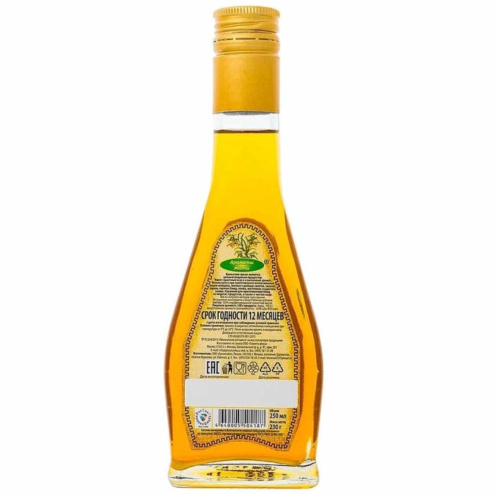 Масло кунжутное Ароматы жизни нераф 250мл ст/б