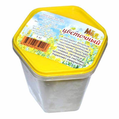 Мед Пасека Кызылжар Доник 1кг пэт