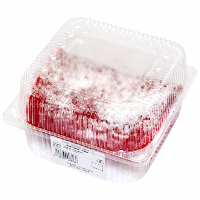 Рулет Красный бархат с ванильным суфле СП