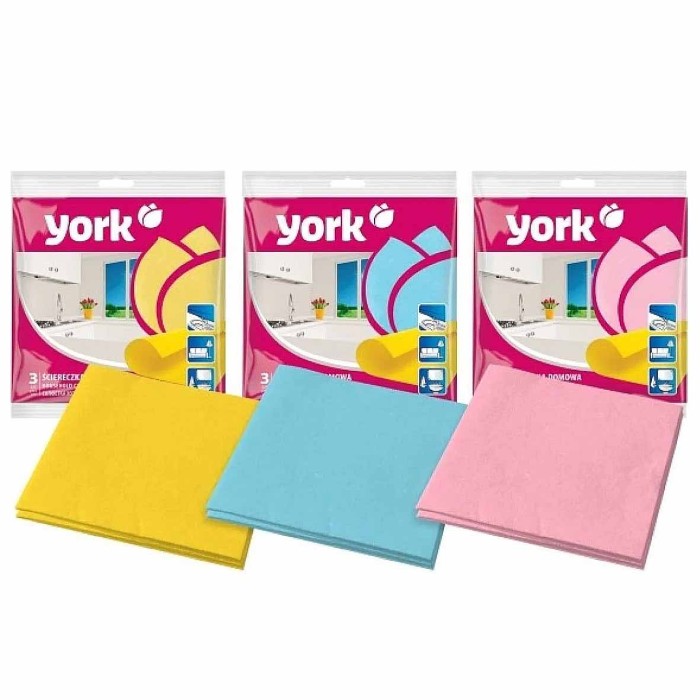 Салфетка для уборки York 3шт 2001 м/у