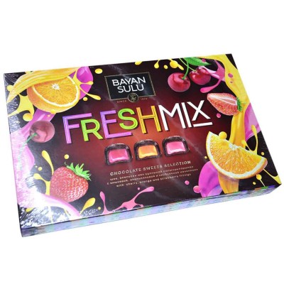 Конфеты Bayan Sulu Fresh-Mix 135гр к/у
