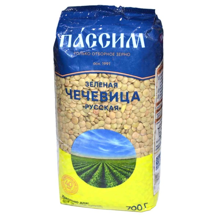 Чечевица Пассим русская 800гр м/у