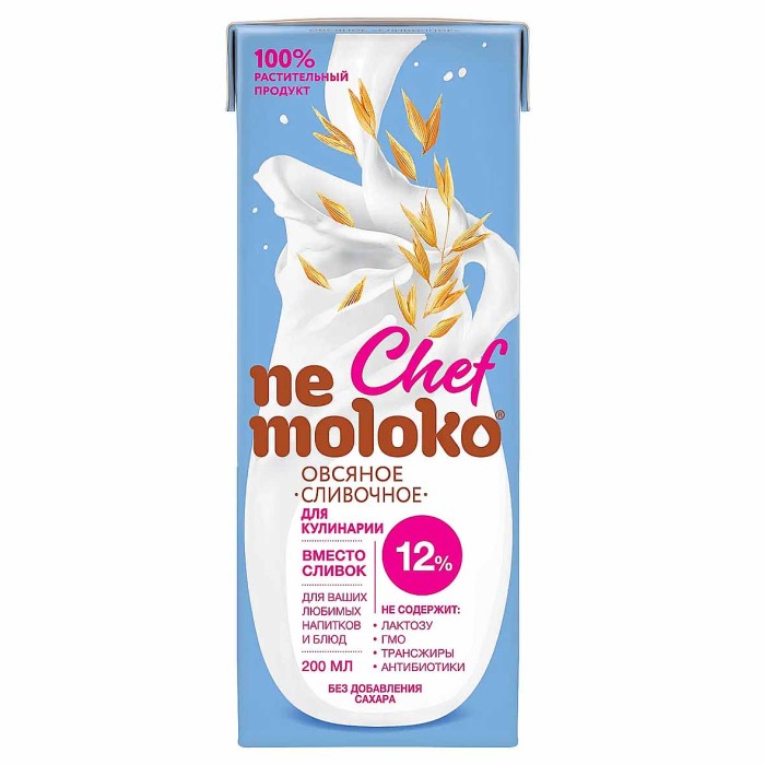 Напиток овсяный Nemoloko сливочный  0,2л  т/п