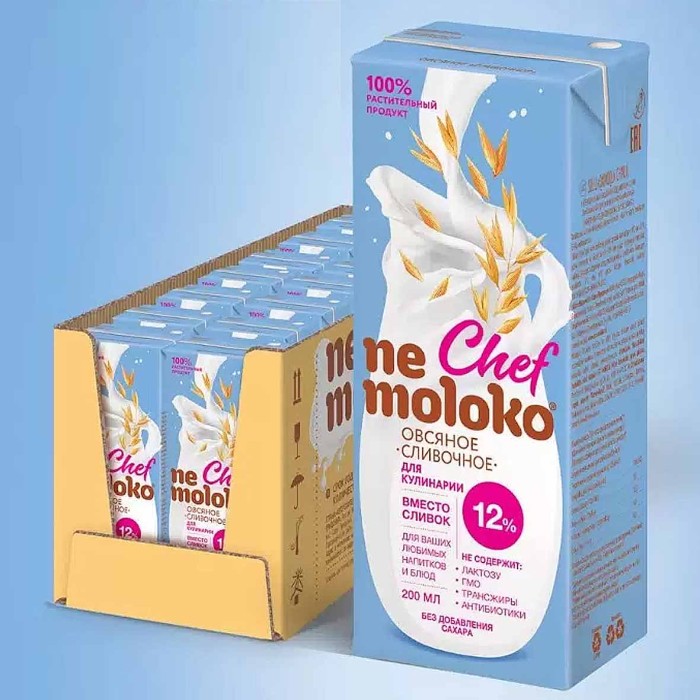 Напиток овсяный Nemoloko сливочный  0,2л  т/п
