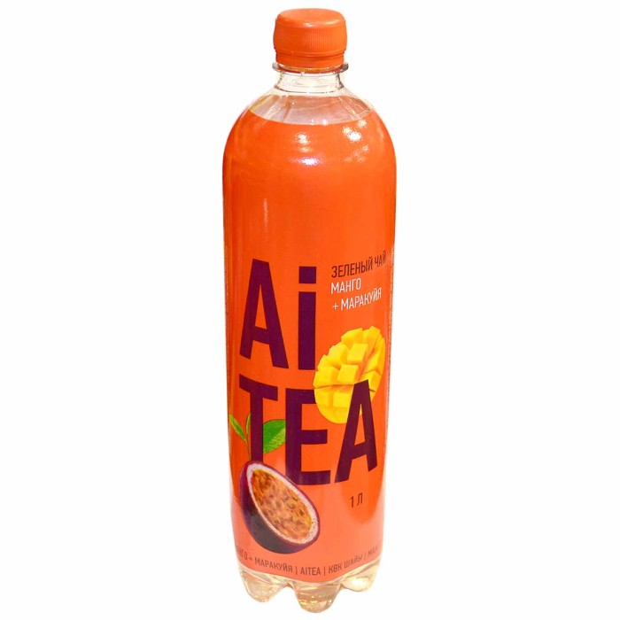 Чай Ai Tea манго-маракуя зеленый 1л пэт