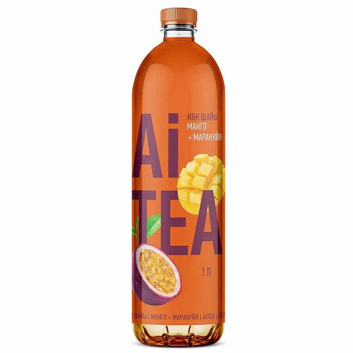 Чай Ai Tea манго-маракуя зеленый 1л пэт