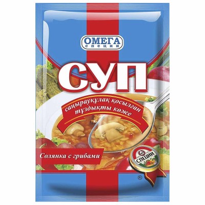 Суп Омега Солянка с грибная 50гр м/у