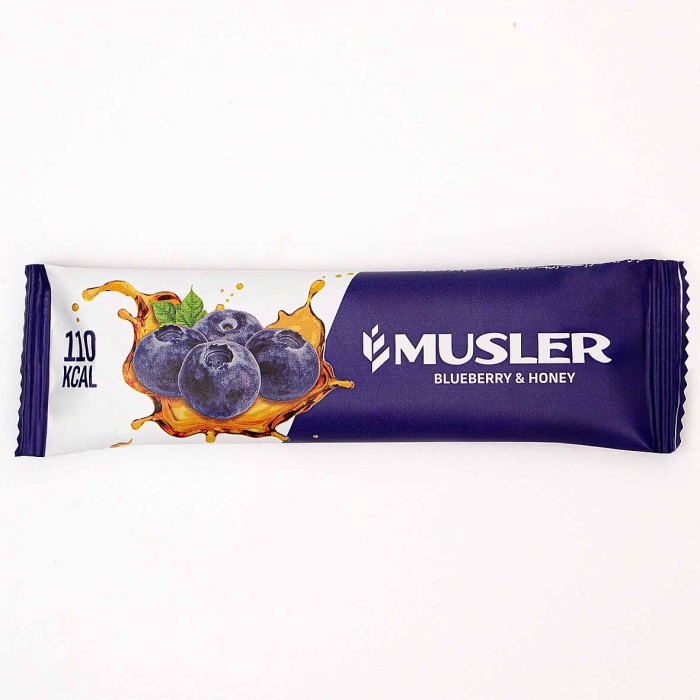 Батончик мюсли  Musler Черника мёд 30гр м/у