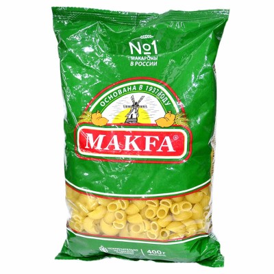 Макароны Makfa улитки 400гр м/у