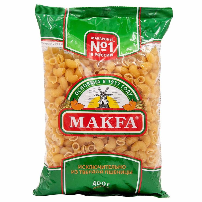 Макароны Makfa улитки 400гр м/у