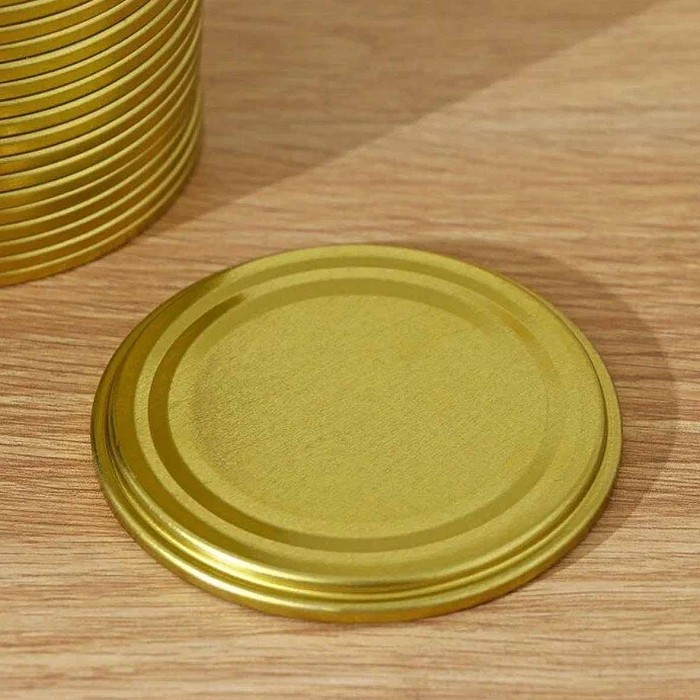 Крышка металлическая для консервирования СКО (УРАЛСКО) 50шт