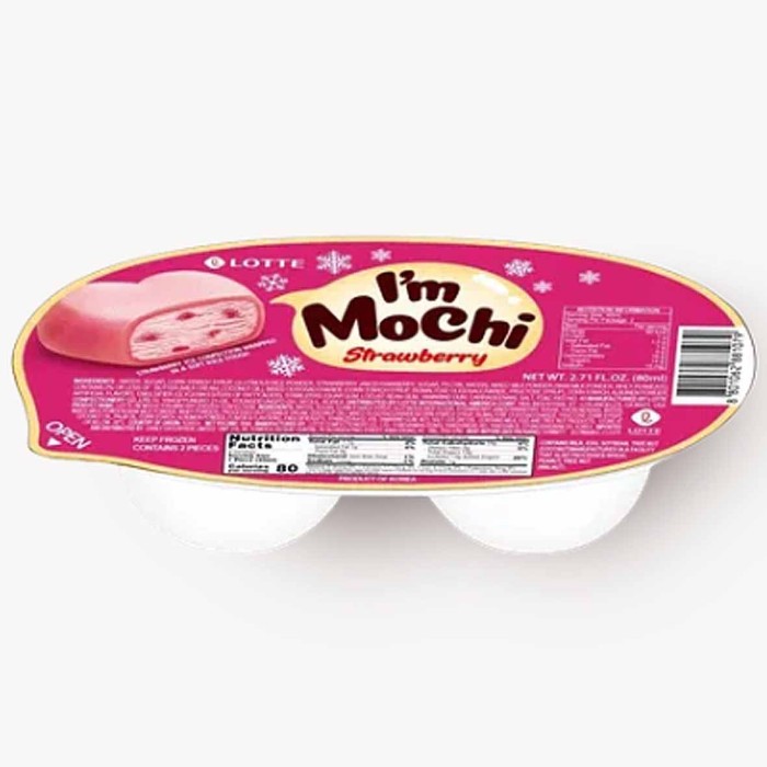 Мороженое LOTTE I*M MOCHI клубника 65гр пэт