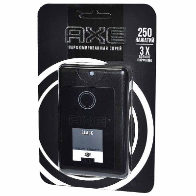 Спрей Axe Black 17мл ж/б