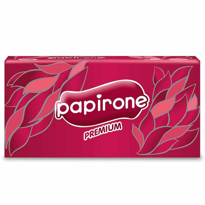 Салфетки бумажный Papirone 3сл 200*200мм 80шт к/у