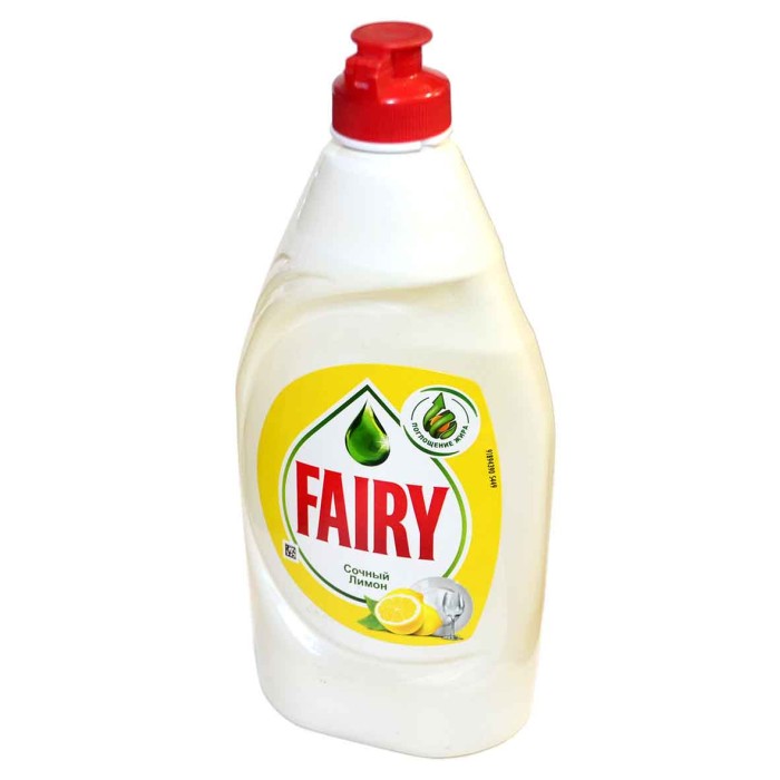 Средство для мытья посуды Fairy Сочный лимон 450мл пэт