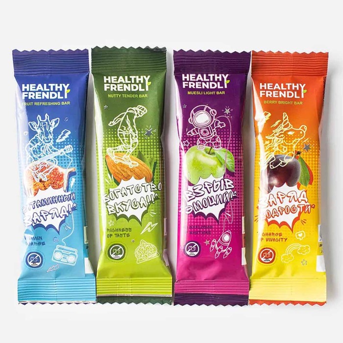 Батончик Healthy Frendly Взрыв эмоций 25гр м/у